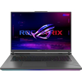 ASUS ROG Strix G18 G814JVR šedá / Intel i9-14900HX 2.2GHz / 18" / 2560x1600 / 32GB / 1TB SSD / RTX 4060 8GB / W11H (G814JVR-N6015W)