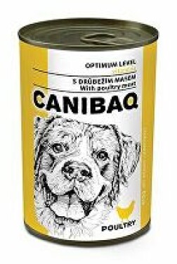 Canibaq dog konz. drůbeží 415g