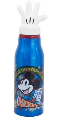 STOR Láhev na pití hliníková Mickey Mouse 690 ml / Láhev na pití / Hliník / Šroubovací víčko / Bez BPA (81152)