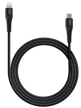 CANYON CNS-MFIC4B černá / nabíjecí kabel / Lightning - USB-C / 18W / 1.2m (CNS-MFIC4B)