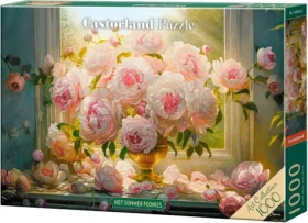 Castorland 105472-2 Puzzle Art Collection: Letní pivoňky