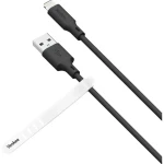 YENKEE YCU 615 BK SILIC Kabel USB-A (M) - Lightning (M) 1.5m černá / 12W (8590669356850)