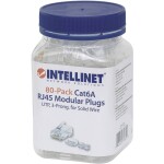 Intellinet 502344 Intellilnet 100ks Cat6 modulární zástrčky RJ45 UTP, 2-bodový žíla kontakty pro dráty 100 adaptér pro Beche 502344 krimpovací kontakt Počet