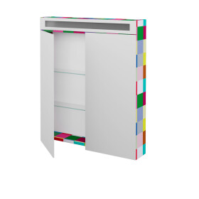 Dřevojas - Dvoudveřová galerka AIR GA2OE 70 - Individuální odstín dle RAL/NCS 112363