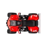 Mamido Dětská elektrická čtyřkolka Fast Wheel 4x4 červená