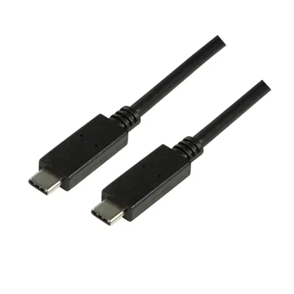 LogiLink USB-C černá / Kabel USB-C / USB-C (M) - USB-C (M) / 1 m / USB 3.1 Gen2 / 10 Gbit/s (CU0129)