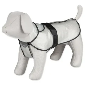 TRIXIE Pláštěnka Tarbes XS 30 cm průsvitná / PVC / Pro malé psy / Reflexní tlapka (G14-3000)