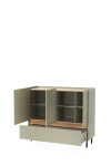 Komoda Luca LC8 Barva korpusu + barva dveří: Eukaliptus / Dub Baltic Dune