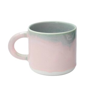 Studio Arhoj Porcelánový hrnek Pink Pistachio 340 ml, růžová barva, porcelán