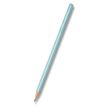 Grafitová tužka Faber-Castell Sparkle - perleťová světle tyrkysová, tvrdost B