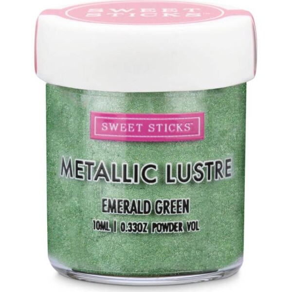 Prachová barva metalická Emerald Green 10ml - Sweet Sticks