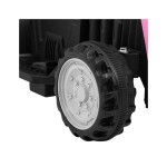 Mamido Dětský elektrický traktor s přívěsem růžový