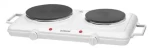 Clatronic DKP 3583 / dvouplotýnkový vařič / 2500 W / 180 mm @ 1500 W 150 mm @ 1000 W / 2 termostaty / bílá (DKP 3583)