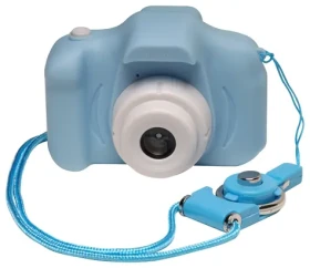 Denver KCA-1340BU / Digitální fotoaparát pro děti / Výklopný objektiv na selfie / USB-C / Micro SD (dkca1340bu)