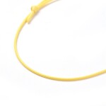 Šňůrkové náramky - různá provedení - ∅ 5 ~ 8 cm - 1 ks Barva: Šedá
