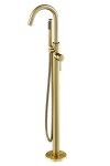 BESCO - Stojánková vanová baterie VEO I zlatá broušená BABWVIBZ