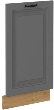 Dvířka na vestavnou myčku nádobí Stilo ZM 713x446 Barva korpusu: Dub artisan, Barva dvířek: Dust Grey