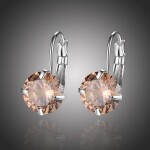 Náušnice Swarovski Elements Megan Champagne, Champagne