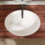 HANSGROHE - Xuniva D Umyvadlo na desku, 55x40 cm, bez přepadu, bílá 60165450