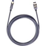 Delock USB 2.0 prodlužovací kabel plochý zahnutý [1x USB 2.0 zástrčka A - 1x USB 2.0 zásuvka A] 1.00 m černá oboustranně zapoji