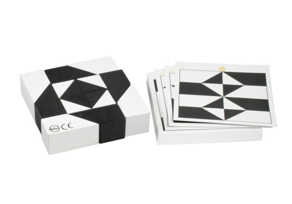 Černobílý Tangram