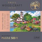 Dřevěné puzzle Letní útočiště 501 dílků - Trefl