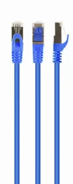 Gembird PP6A-LSZHCU-B-0.5M patch, RJ45 cat.6A SFTP LSZH, 0.5m, modrý