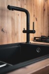 Kielle - Wimeo Dřezová baterie s filtrační funkcí, matná černá 10525F24