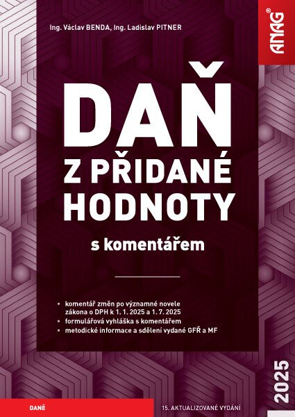 Daň z přidané hodnoty s komentářem 2025 - Václav Benda