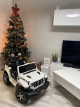 Mamido Elektrické autíčko Jeep Wrangler Rubicon 4x4 bílé