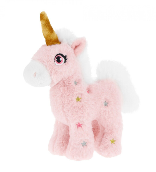Keel Toys SE3063-2 Keeleco Jednorožec růžový - eko plyšová hračka 16 cm