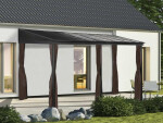 Sojag Portland nástěnná pergola 10x16 288x488x240 cm antracit