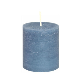 Svíčka válec světle modrá rustikální 98/100 Gala kerzen Svíčka válec světle modrá rustikální 98/100 Gala kerzen