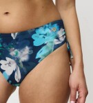 Dámské plavkové kalhotky Summer Fleur Midi X - TRIUMPH kombinace temně růžové (M020) 0042