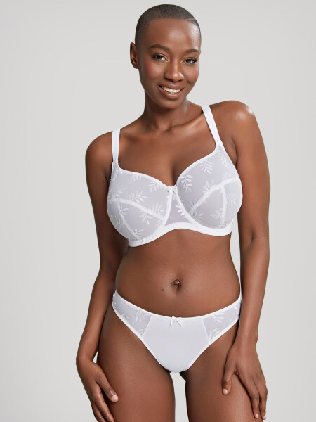 Dámská tanga Panache Tango Thong white 9099