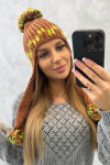 Dámská ušanka Nadia K321 camel UNI