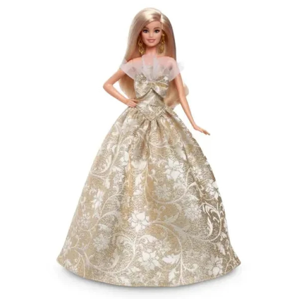 Mattel JBH95 Barbie - Vánoční panenka blondýnka 2025
