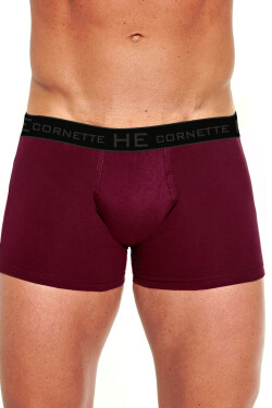 Pánské model 2656170 High Emotion - Cornette Barva: claret, Velikost: M