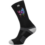 Ponožky Eleven Suba Skull Paint Black Velikost: XL (45-47)