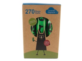 Eco sáčky na psí exkrementy 18 ks Barva: Zelená