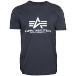 Alpha Industries Tričko Basic T-Shirt black | neon yellow L