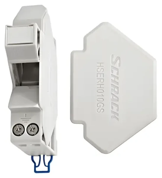 Schrack HSERH010GS / Patch panel / DIN lišta / 1 port / neosazený (HSERH010GS)