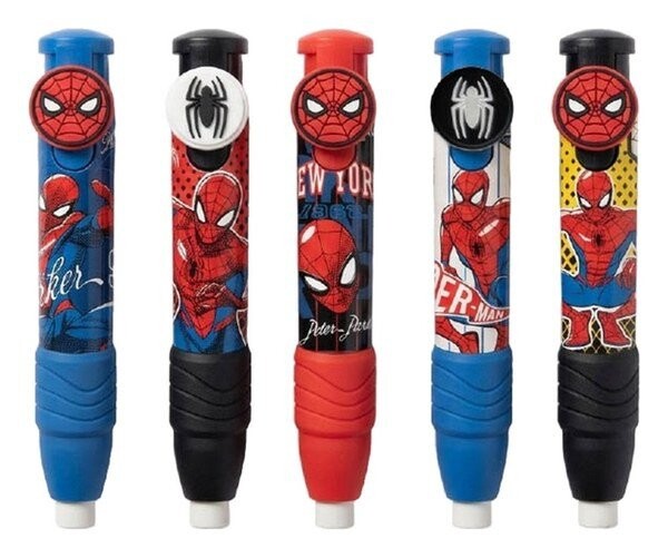 Vysouvací pryž, Spider-Man
