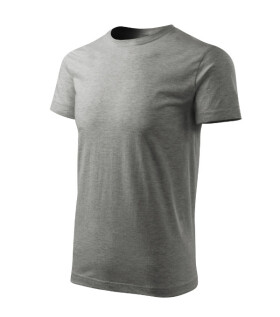 Heavy New Free tričko unisex tmavě šedý melír S