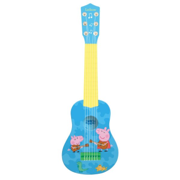 Lexibook moje první kytara Prasátko Peppa – 21"/53 cm