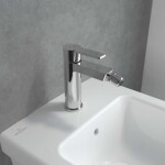 VILLEROY & BOCH - Architectura Bidetová baterie s výpustí, AquaSmart, chrom TVB10300100061