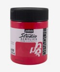 Akrylová barva Pébéo Studio Acrylic 500 ml - červená kadmium 33
