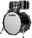 Yamaha Recording Custom Solid Black Fusion Set