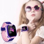 Izoxis Hodinky dětské Smart watch Q12 růžové LBS lokátor