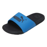 Junior žabky Cool Cat 2.0 Jr 390881 07 Modrá s černou - Puma tm.modrá-černá 38
